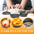 12 pcs Egg Tart Molds, 3" Mini Tart Pans with Removable Bottom, Reusable Quiche Bakeware for Pies, Desserts