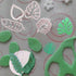 Mity rain Tropical Leaf Cookie Cutter - Hawaiian Palm Leaves Fondant Cutters Set for Cake Decorating (4Pcs)