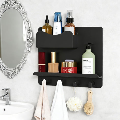 CHENYAOAI Floating Shelves for Bedside Shelf Accessories Organizer, Wall Mount Self Stick On, Cute Room Decor