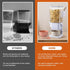 Cereal Dispenser Countertop 2 Pack with Bowls, 5.5 QT Dry Food Dispenser Snack Organizer Containers for Kitchen