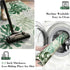 3x5 Wonnitar Monstera Washable Rug, Sage Green Leaf Area Rugs for Bedroom, Non-Slip Living Room Entry Throw Mat, Low