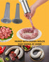 KabFbit 9 2 Nozzles Electric Pasta Machine, Household Handheld Wireless Noodle Machine. A Homemade Noodle Machine