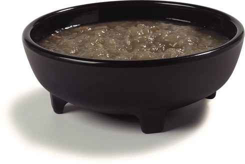 8 oz. Molcajete Ramekin in Black Melamine by Carlisle FoodService Products 087803