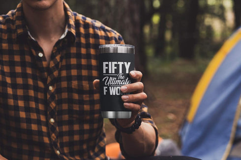 NewEleven 50th Birthday Gifts for Men Women - 1975 Decorations, 20 Oz Tumbler for 50 Year Old Gift for Mom, Dad, Wife,