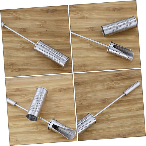 Stainless Steel Tea Strainer Mesh Tea Cooking Infuser for Stainless Steel Strainer Tea Strainer with Handle Tea Infuser Strainers Coffee Filters Tea Cup Strainer Loose Leaf Blade
