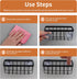 Sponge Holder for Kitchen Sink Suction,Stainless Steel Sponge Holder for Sponges, Scrubbers, Soap, Kitchen, Bathroom