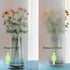 Privacy Window Film, Decorative Glass Door Film, Static Cling Window Tint, 17.5 inches by 78.7 inches