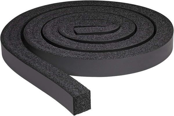 Yotache Window Air Conditioner Foam Insulation Strip, 2 Pcs 1 X 1 Inch Weather Seal Strip, 13 Feet Long