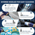 Car Vacuum Portable Cordless Handheld Vacuum, 9500Pa Vacuum Cleaner and Air Duster with Multi-Nozzles for Car,