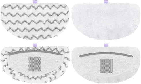 Tidy Monster Steam Mop Replacement Pads, Compatible with Bissell Powerfresh Steam Mop Series, 2 Pack Scrub Plush