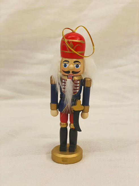Kurt Adler C6148 4-Piece Wooden Nutcracker Ornament Box Set, 5-Inch