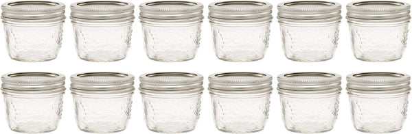 Decorative Mason Jars - 125 mL