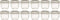 Decorative Mason Jars - 125 mL