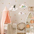 3 Tatuo Pcs Floating Cloud Shelves for Wall White Wavy Small Floating Shelves for Bathroom Living Room Bedroom Corner