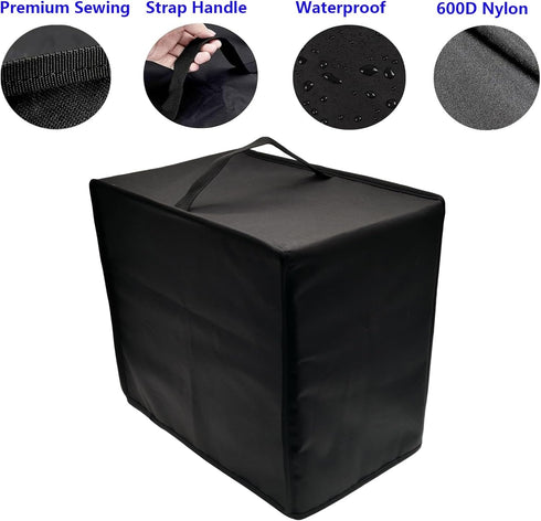 Ice Maker Cover for AGLUCKY Countertop Machine, Waterproof Dustproof Heat-Resistant Cover for Nugget Ice Maker