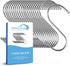 WHITECLOUDZ 30-Pack Silver S Hooks, Stainless Steel Hooks for Hanging Plants, Heavy-Duty Closet Hooks for Utensils &