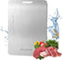 Nuo desire Titanium Cutting Board Large for Kitchen, New Upgrade Titanium Steel Double Sided