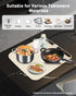 Countertop 7 4H 8s, Food Warming Mats for - Warming Trays for Buffets Party, Silicone Electric Warmer with Level Temp