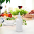 4 OZ Pack 2 BRIGHTFROM Condiment Squeeze Bottles - Squirt Empty Bottles, Clear Twist Top Cap, Leak Proof - Great