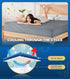 Premium 100% Waterproof Cal King Mattress Protector, Breathable Cooling 3D Air Fabric Cover, Hypoallergenic, 8-21''