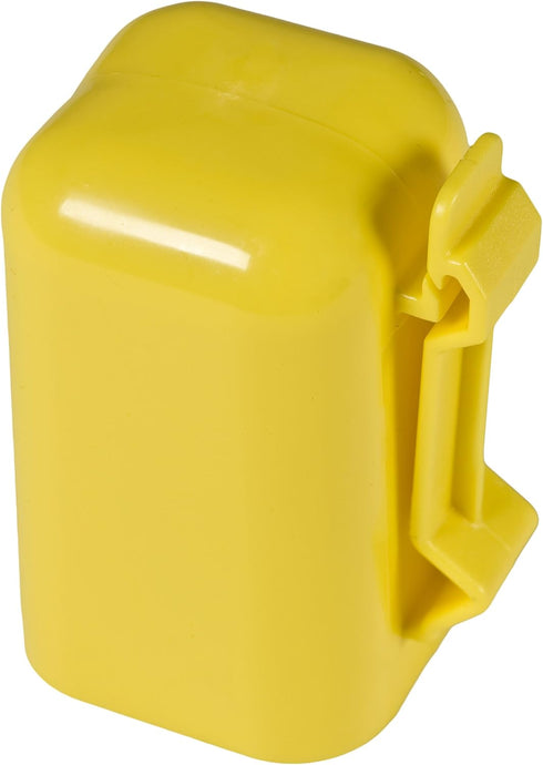 Zareba ITCPY-Z T-Post Safety Cap and Insulator, 10 per Bag Yelllow by Zareba