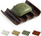 Ceramic Japanese Soap Dish, 5" x 3.9" Soap Holder for Shower, Bathroom, Kitchen, Easy Cleaning, Purple Soap Saver