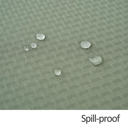 maxmill Square Jacquard Tablecloth, 60 x 60 Inch, Waterproof, Spillproof, Wrinkle Resistant Soft Weaved Design for