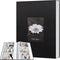 Photo Album 4x6 for 300 Photos with Writing Space, Leather Cover with Display Window, Wedding Gift