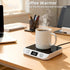 46W 6 Settings Coffee Mug Warmer & Candle Warmer Electric Cup Warmer for Desk - Smart Digital Display Heat Timer Auto