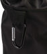 Clothespin Bag Hanging Clothesline Peg Organizer Storage Bags, Dust-proof (Black)