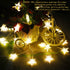Star String Lights, 16.4 ft 50 LED Battery Operated with Remote & Timer, Warm White Twinkle Fairy Lights