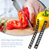 uxcell 10Pcs Knife Edge Guards, Universal Blade Covers for Kitchen, Black Plastic Knife Sheath