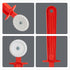Pasta Cutter Wheel - Hand Ravioli Cutter - Dough Pastry Crimper for Baking - Fluted Pastry Cutter