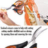 Artcome 21 Piece Seafood Tools Set, Includes 6 Crab Crackers, 6 Lobster Shellers, 6 Wide Crab Forks, 2 Seafood