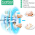 YardYield 18 Chicken Plucker Drill Attachments Fingers Chicken Feather Plucker Machine Stainless Steel Drill Chicken