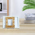 Acrylic Plate Stands, Adjustable Picture Frame Display Holder, Clear Easel Stand for Home Office, Festival Party