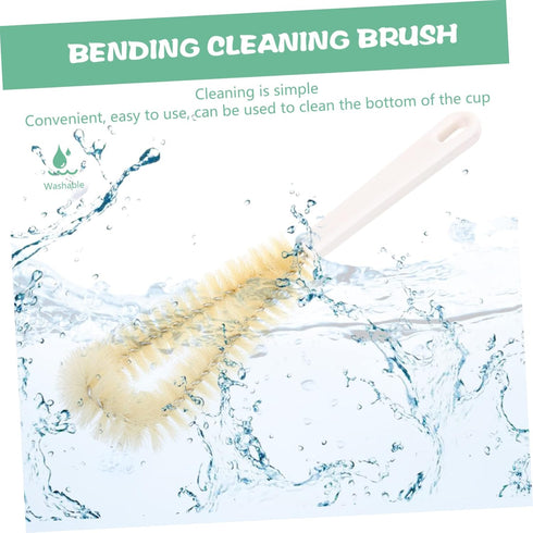 90 Bending Cleaning Brush - 27x6CM Kitchen Cup Cleaner, Pot & Bottle Cleaning Brush, Mug Cleaner