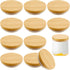 Sawysine 12 Pack Yogurt Jar Lids Set Compatible with Oui Yogurt Jars