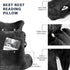 SLIGUY Reading Pillow-Bed Rest Pillow with Detachable Neck Roll & Higher Support Arm for Sitting in Bed Couch