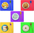 Training Chopsticks for Kids and Beginners - 5 Pairs with Attachable Learning Helper, Right or Left Handed