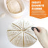 Extractable & Magnetic Bread Lame Dough Scoring Tool - Professional Sourdough Scoring Tool - Sourdough Bread Baking & Bread Scoring Tool - Scoring Patterns booklet & 5 Razor Blades (Black) by NeoRov