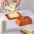 Ceramic Butter Dish with Lid, Large Butter Container for East & West Coast Butter Storage, Porcelain Butter Holder