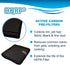 HQRP 2-Pack Carbon Filter Compatible with Honeywell Models HPA300, 50100, 50150, 50250-S, 17000-S
