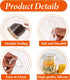 10Pcs Rubber Seals for Glass Jars, Replacement Silicone Jar Gaskets for Clip Top Storage Jars, Leak Proof Jar Seal
