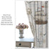 Sailboat 42x54in Nautical Curtains, Vintage Map Lighthouse Anchor Starfish Boat Anchor Sea Animal Blackout Window