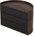 Umbra Moona Storage Box in Black/Walnut