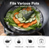 Stainless Steel Steamer Basket for Instant Pot, Adjustable Sizes for Veggie/Seafood Cooking (5.1" to 9.5")