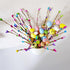 VSHZXFH 33pcs Artificial Spring Floral Stems Spray Vine with Pastel Eggs and Berries - Table Centerpiece Twig Branches