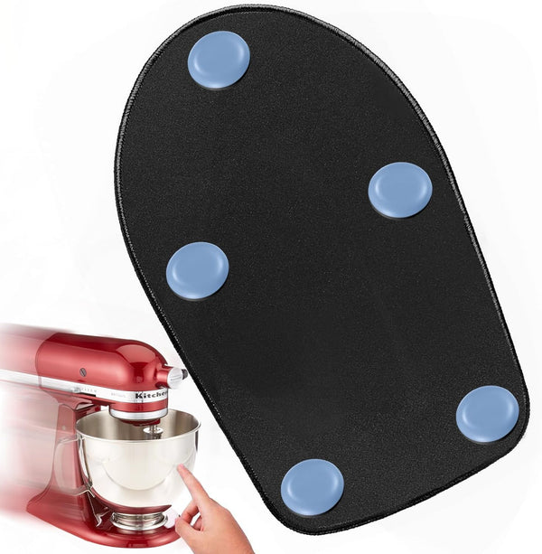 Mixer Slider Mat for KitchenAid - Sliding Mats for 4.5-5qt Stand Mixer, 5PCS DIY Adhesive Teflon Self-Stick Appliance