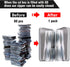 CD Case Holder, 80 Capacity Hard Plastic CD/DVD Wallet, Disc Storage Binder for Car, Home, Office, Travel (Grey)
